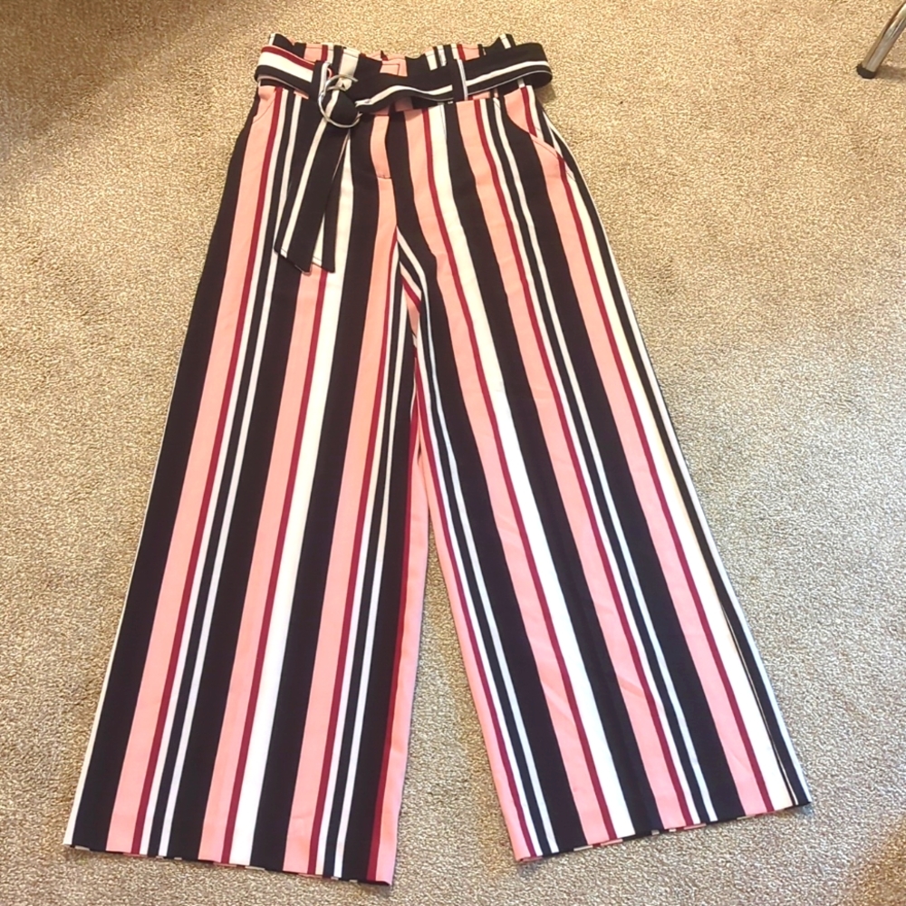 Pink Palazzo Pants Size 6 NY&Co